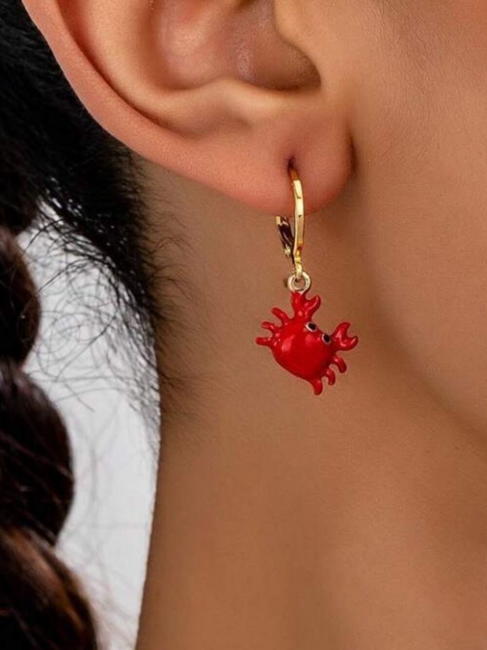 Crab hoop Earrings2021
